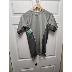 BRP OEM Sea-Doo Rashguard Shirt| Smoke Gray | Men's Size: Small 4546661257